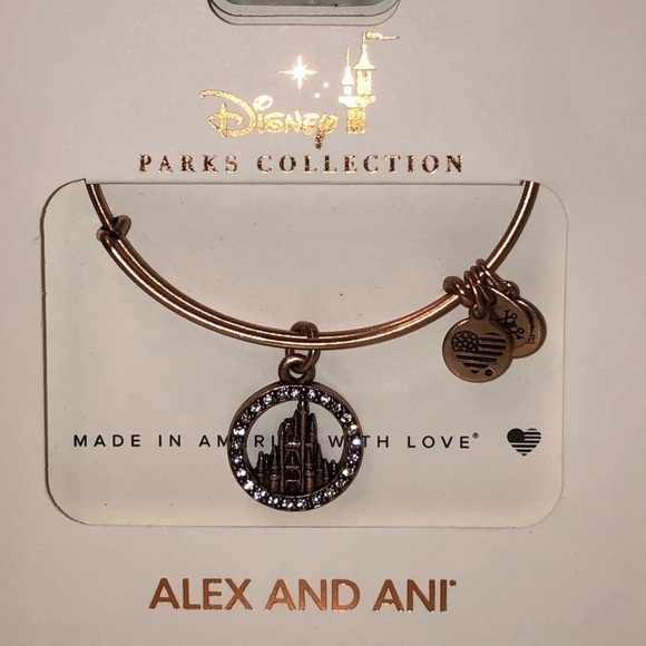 Fantasyland Castle Bangle by Alex & Ani- Rose Gold - Picture 3 of 4